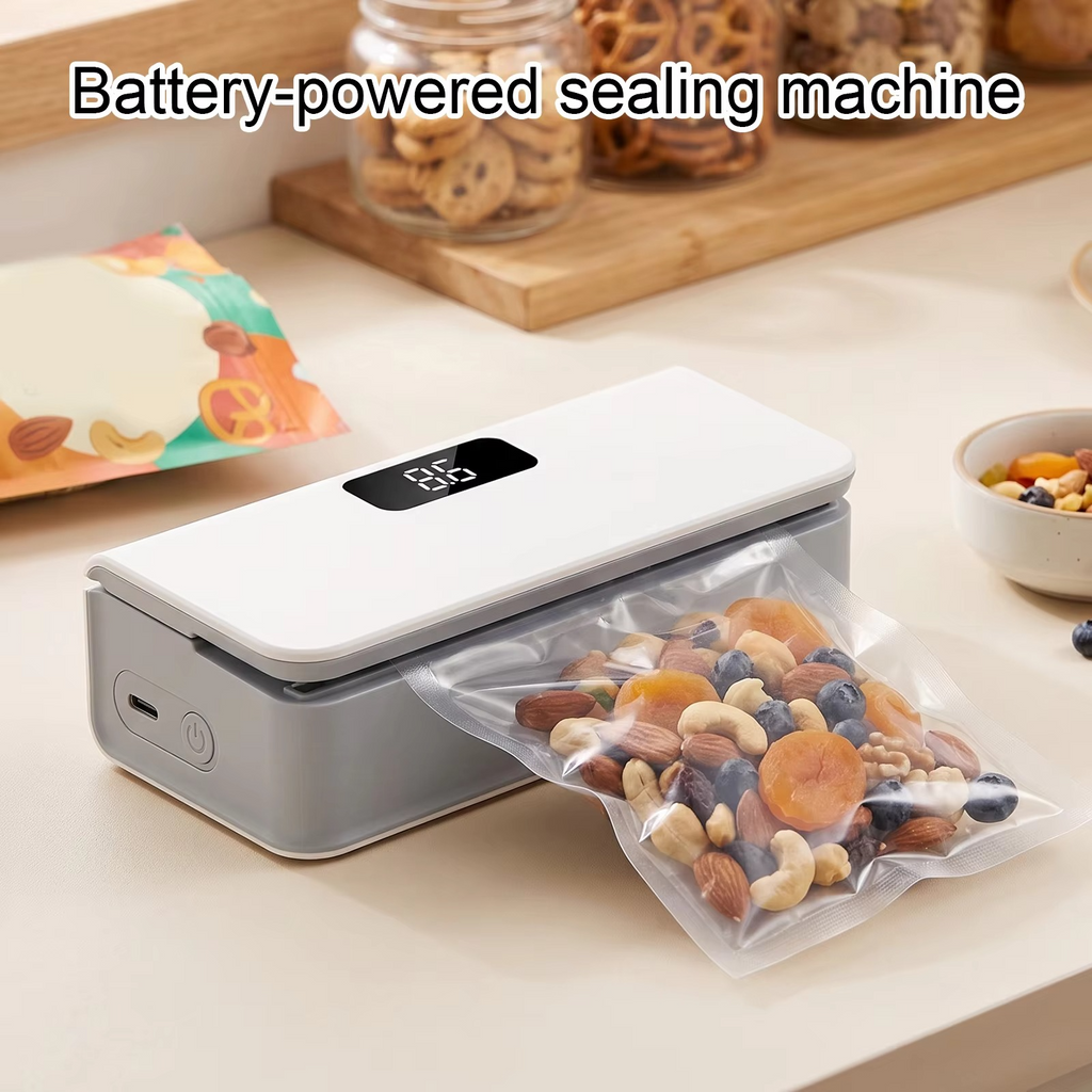 6 Powered Mini Portable Bag Sealer & Cutter