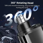 2-in-1 Rechargeable Nose Hair Trimmer
