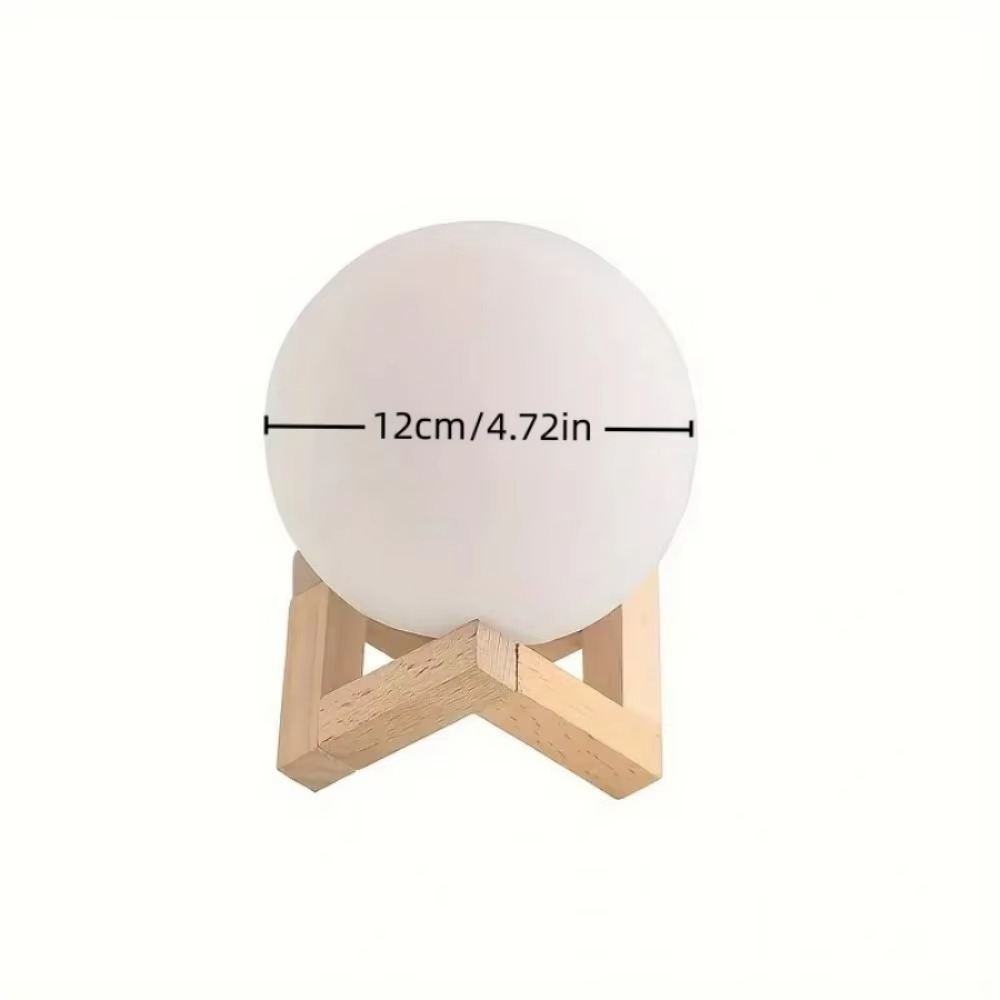 3D LED Moon Night Light