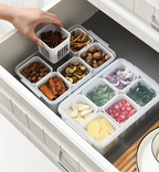 6-Grid Refrigerator Storage Organizer