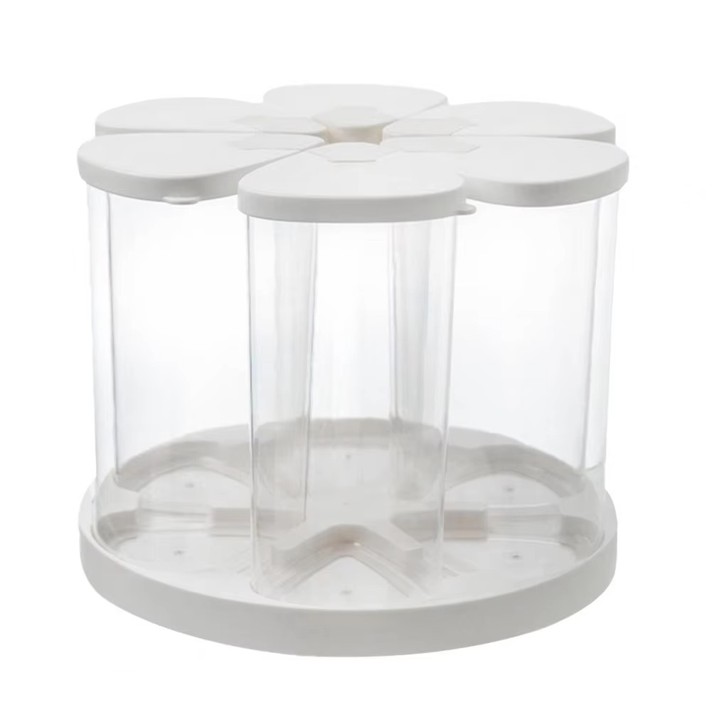 6-Grid Rotating Cereal Dispenser