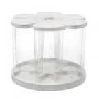 6-Grid Rotating Cereal Dispenser