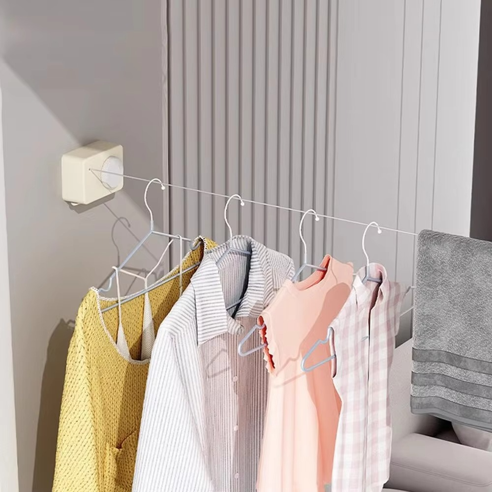 Compact Retractable Clothesline