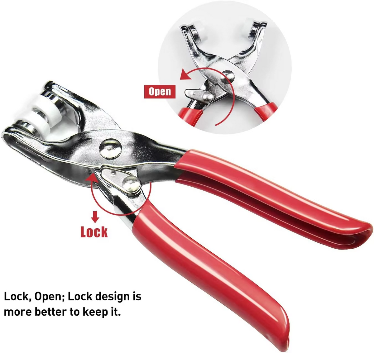 5-Prong Snap Button Installation Tool Kit