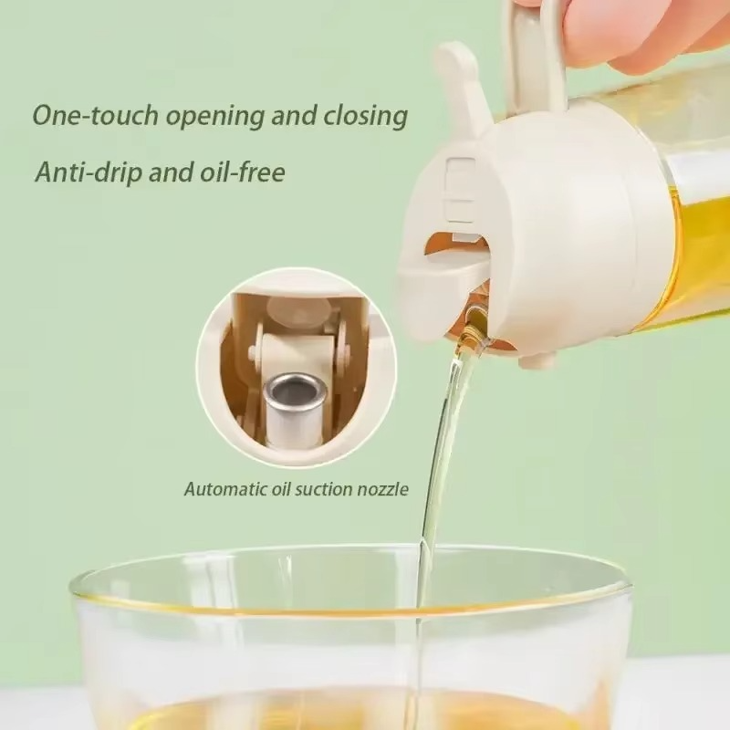 Automatic Oil Spray Dispenser Bottle