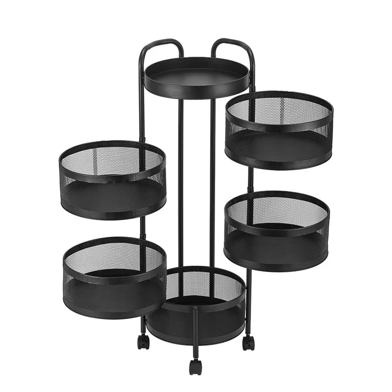 360° Rotating Kitchen Storage Rack