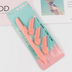 Keli 4-Piece Eyebrow Razor Set