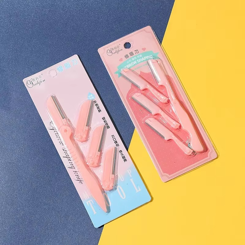 Keli 4-Piece Eyebrow Razor Set