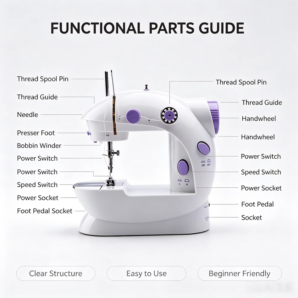 Portable Handheld Sewing Machine