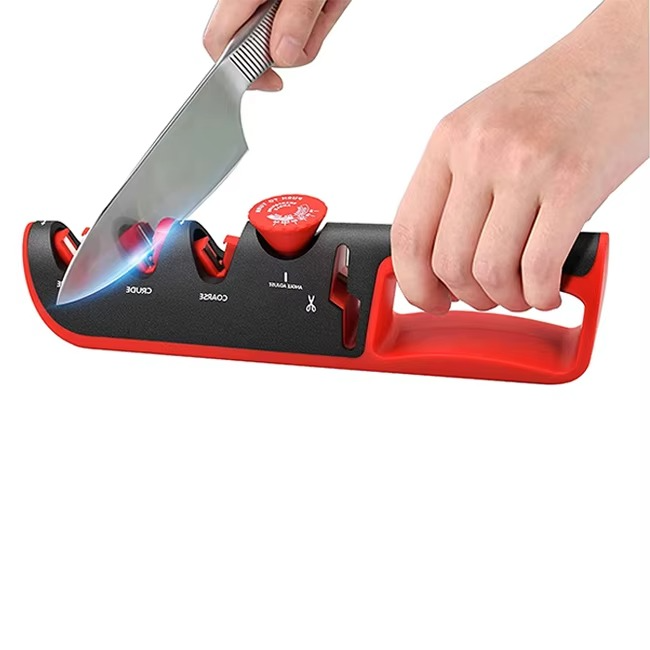 Heavy Duty 4 Stage Adjustable Knife Sharpener