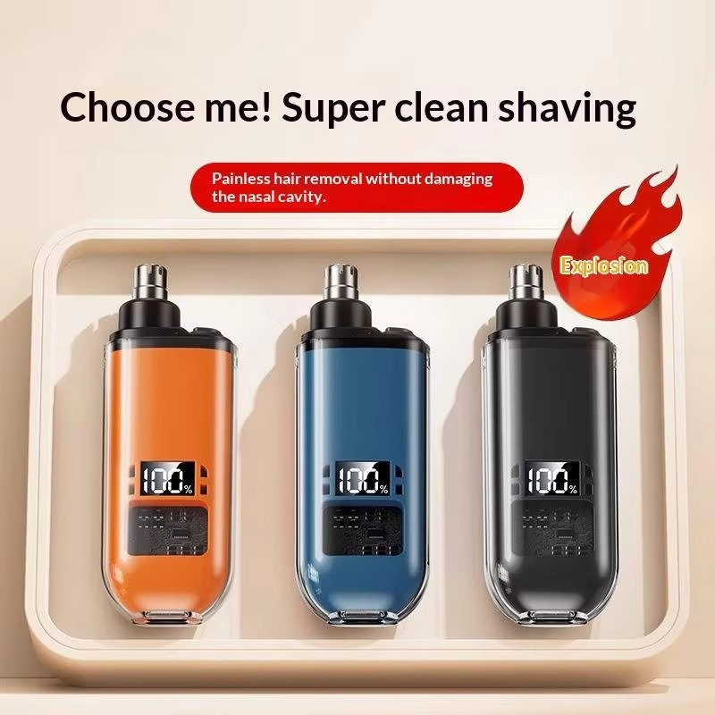 2-in-1 Rechargeable Nose Hair Trimmer