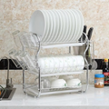 3-Tier Stainless Steel Dish Drying Rack