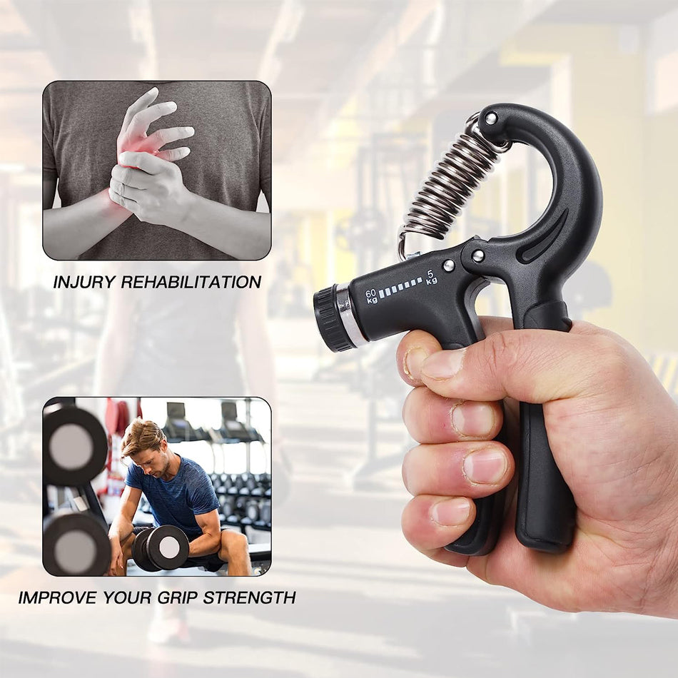 Adjustable Hand Grip Strengthener (5–60kg)