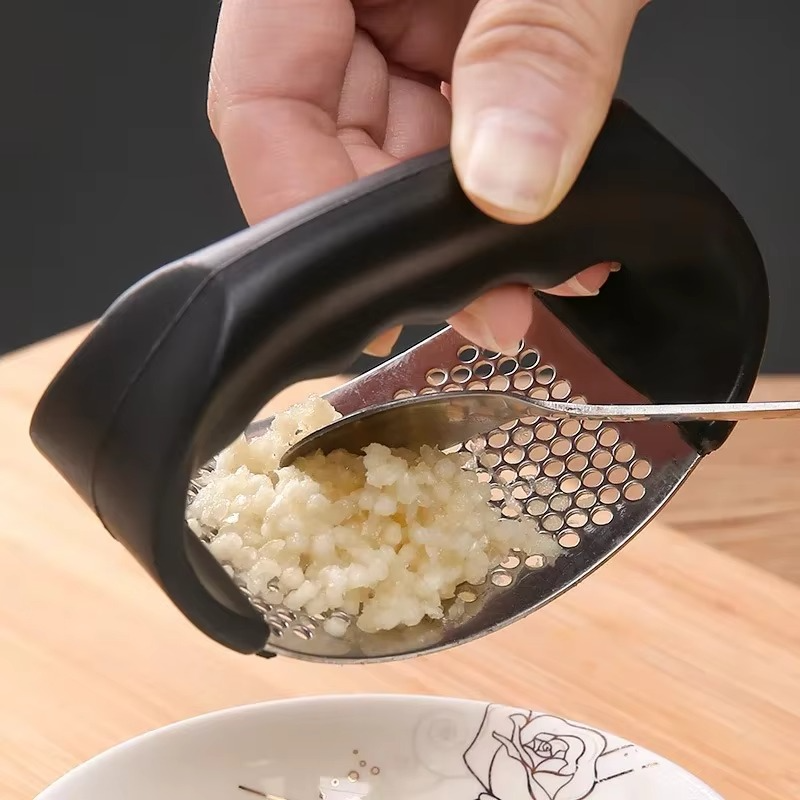 Stainless Steel Garlic Press