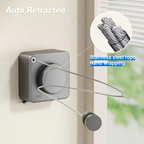 Compact Retractable Clothesline