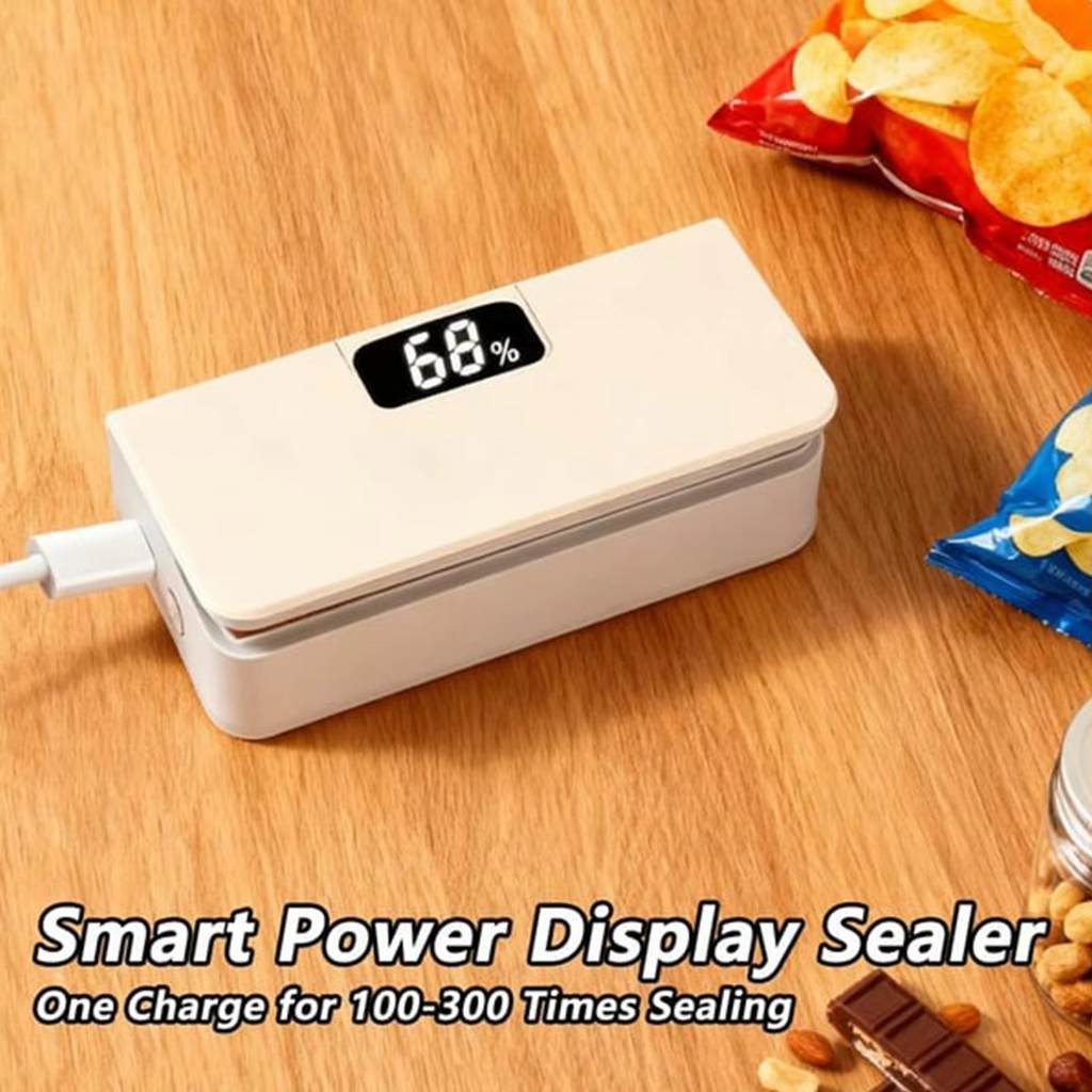 6 Powered Mini Portable Bag Sealer & Cutter