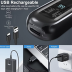 2-in-1 Rechargeable Nose Hair Trimmer