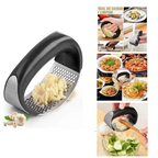 Stainless Steel Garlic Press