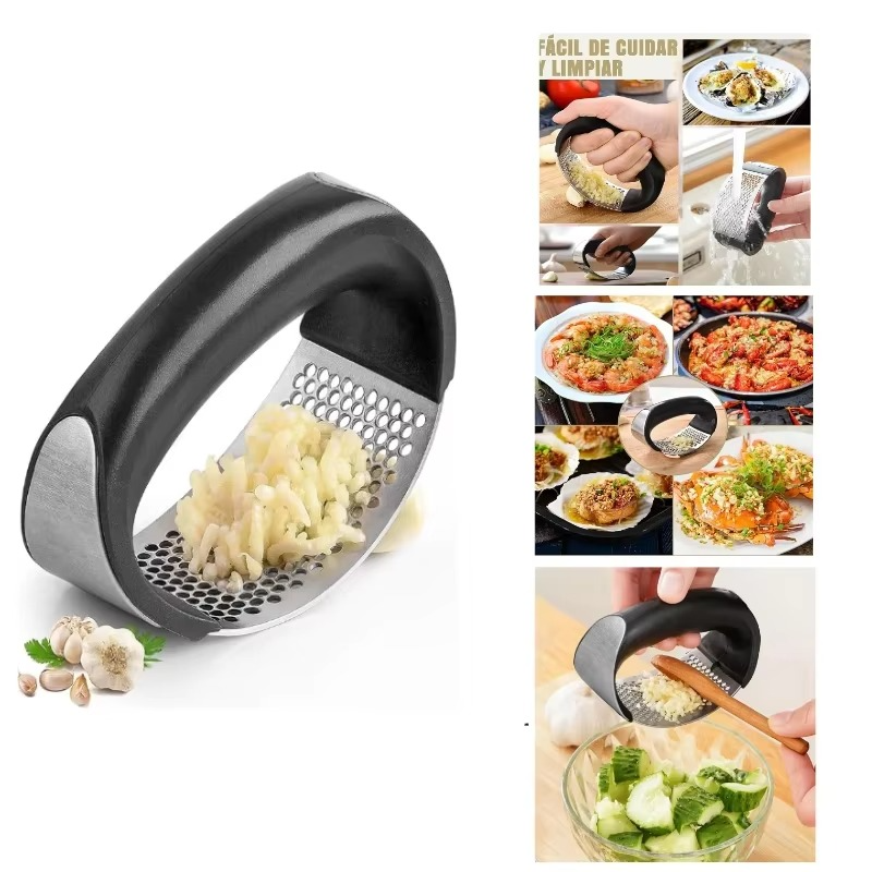 Stainless Steel Garlic Press