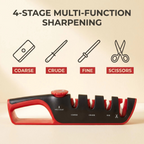 Heavy Duty 4 Stage Adjustable Knife Sharpener