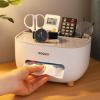 ECOCO Desktop Tissue Box Organizer