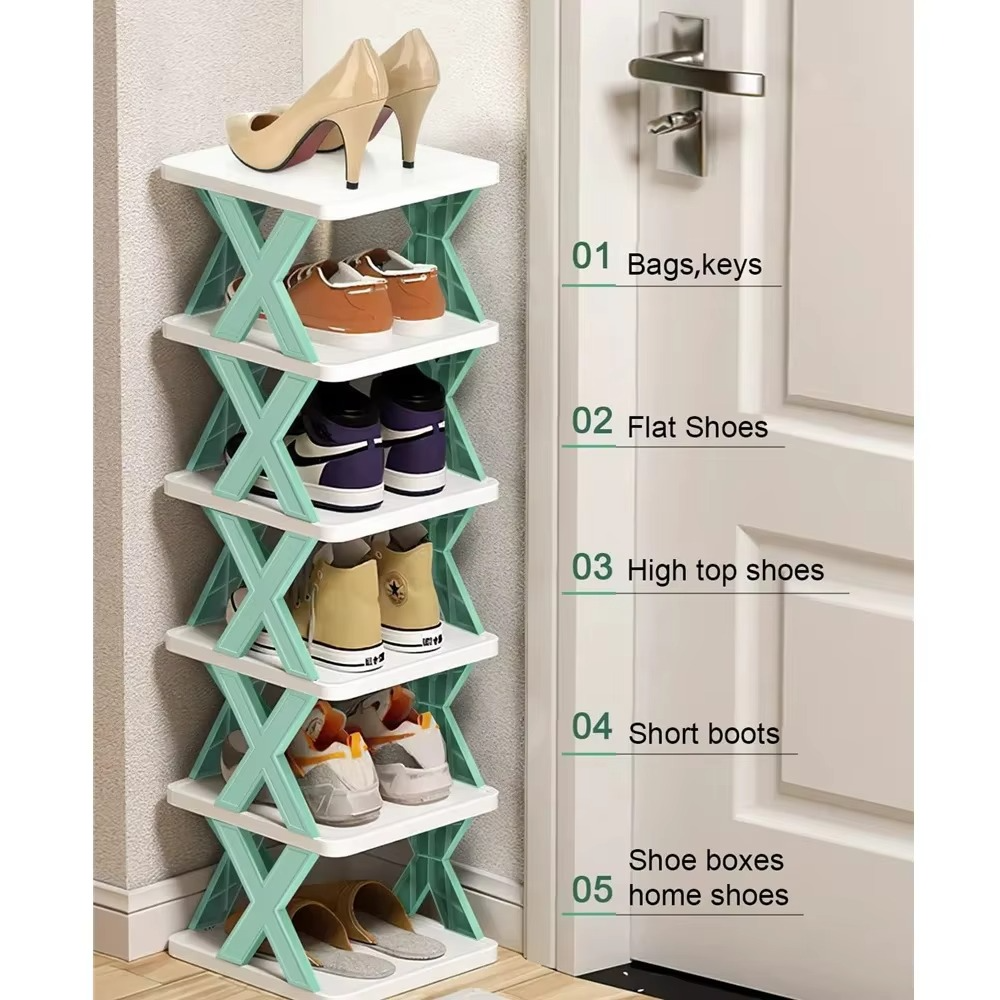5-Tier Vertical Shoe Rack
