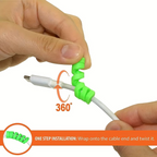 Spiral Cable Protector (4PCS)