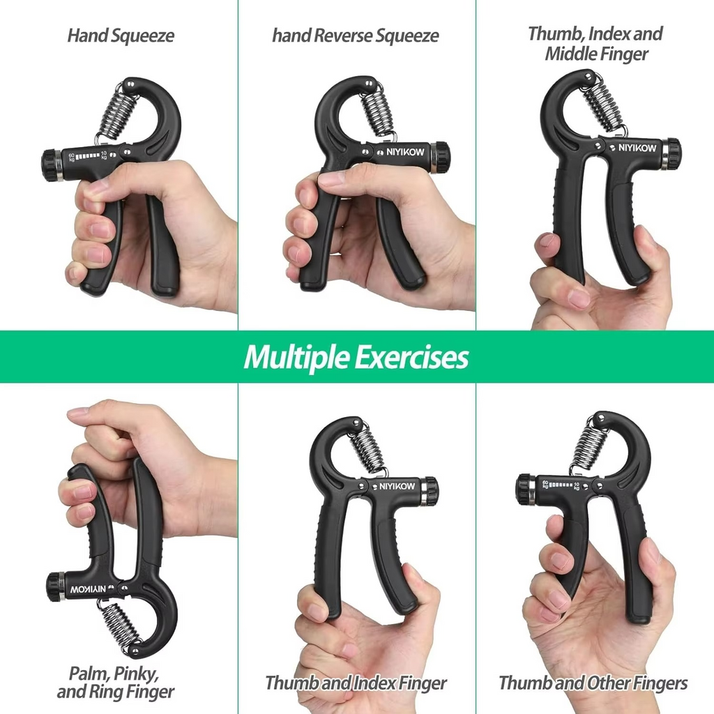 Adjustable Hand Grip Strengthener (5–60kg)
