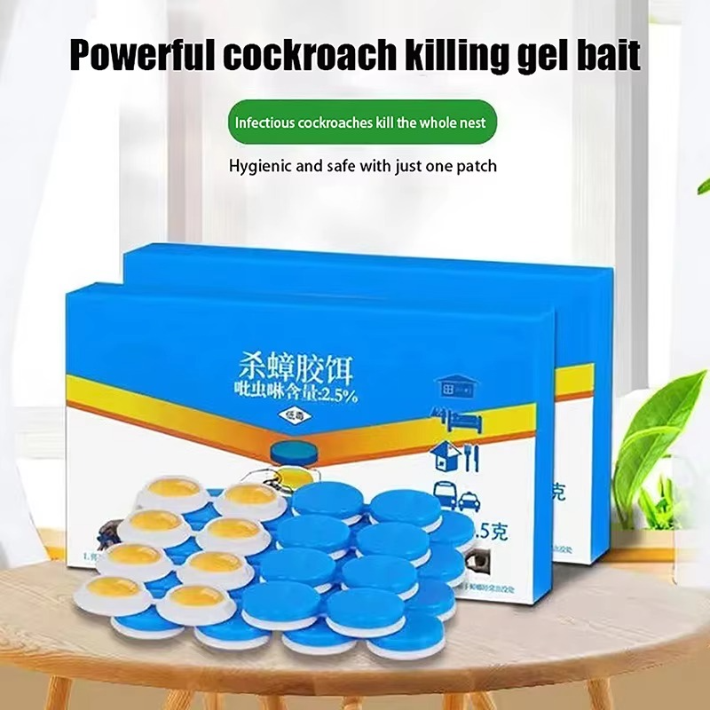 8-PCS Cockroach Gel Bait Killer