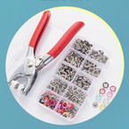 5-Prong Snap Button Installation Tool Kit