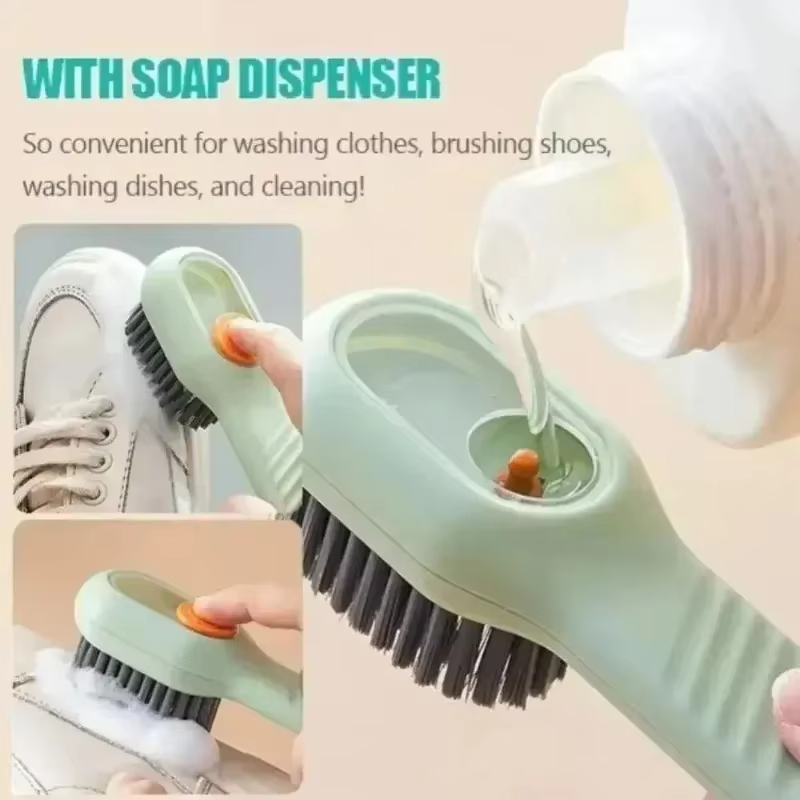 Soap Dispensing Cleaning Brush