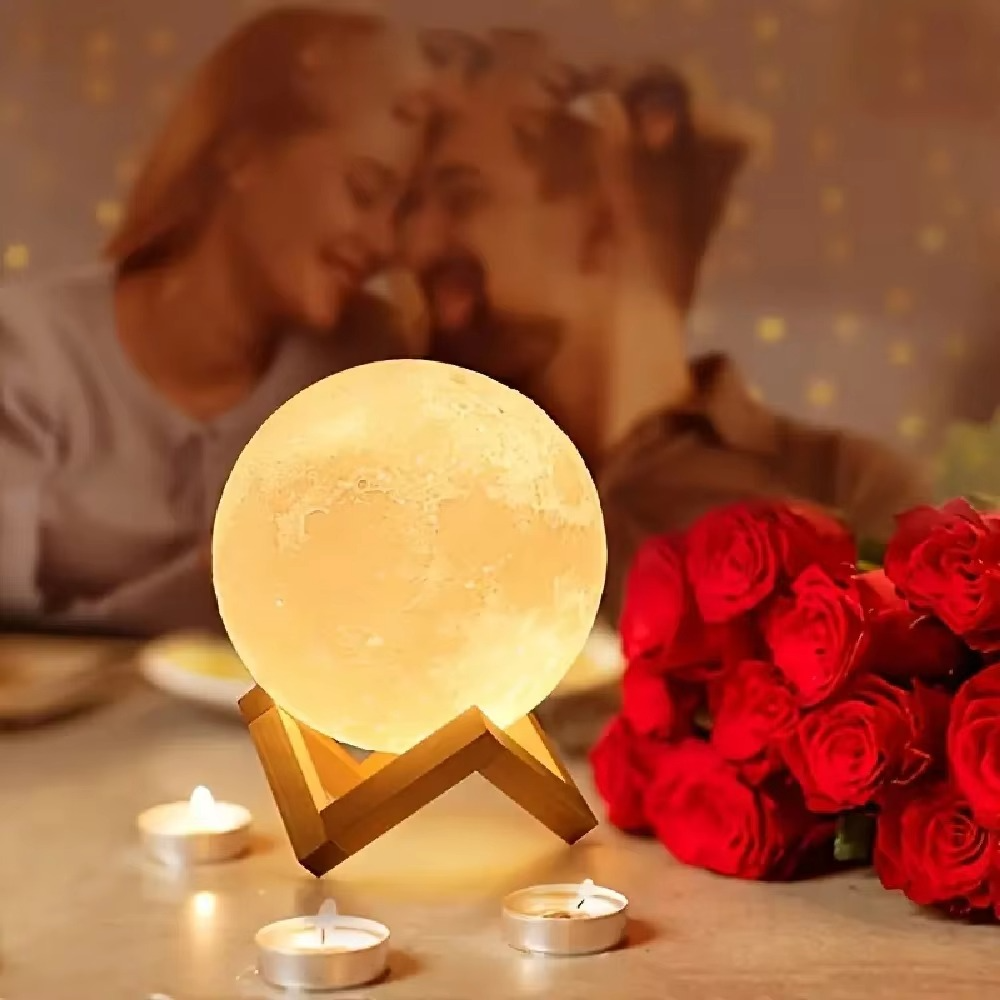 3D LED Moon Night Light