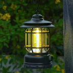 Rechargeable Vintage LED Camping Lantern