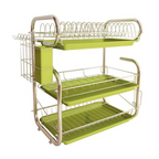 3-Tier Stainless Steel Dish Drying Rack