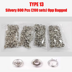 5-Prong Snap Button Installation Tool Kit
