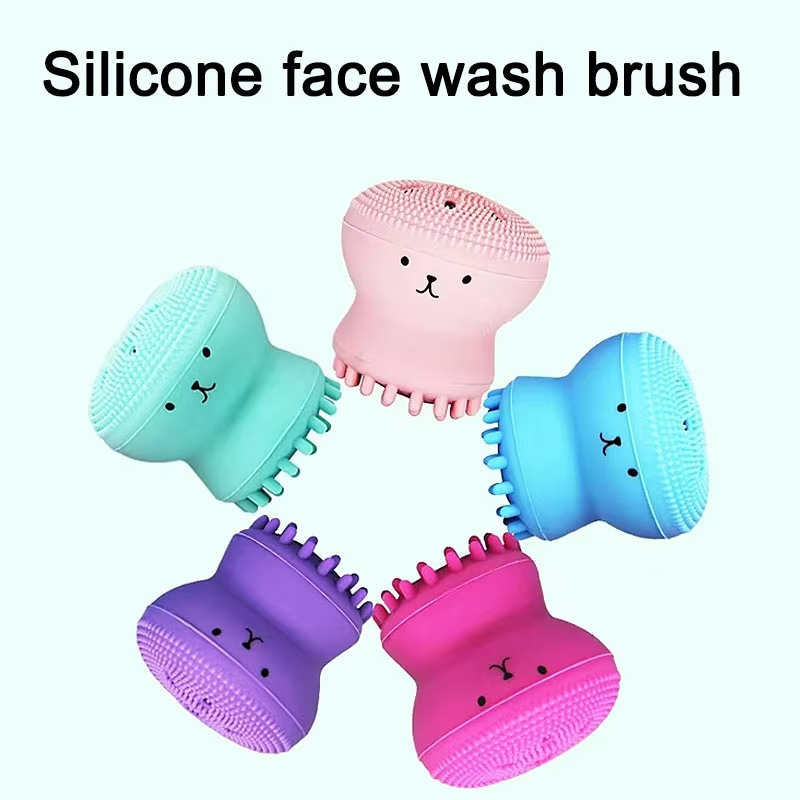 Silicone Octopus Face Cleansing Brush