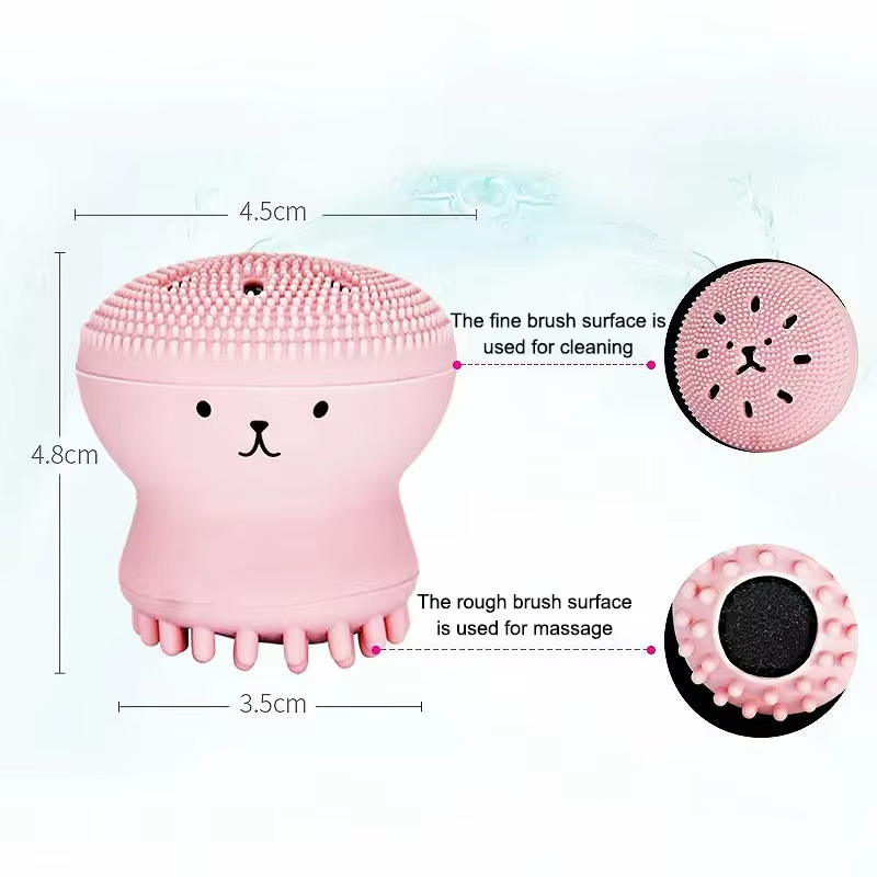Silicone Octopus Face Cleansing Brush