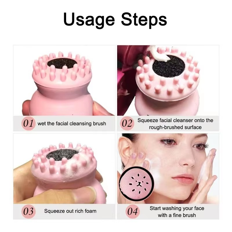 Silicone Octopus Face Cleansing Brush