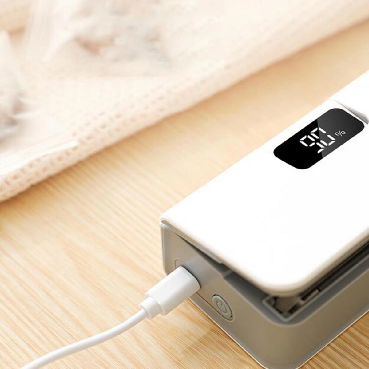 6 Powered Mini Portable Bag Sealer & Cutter