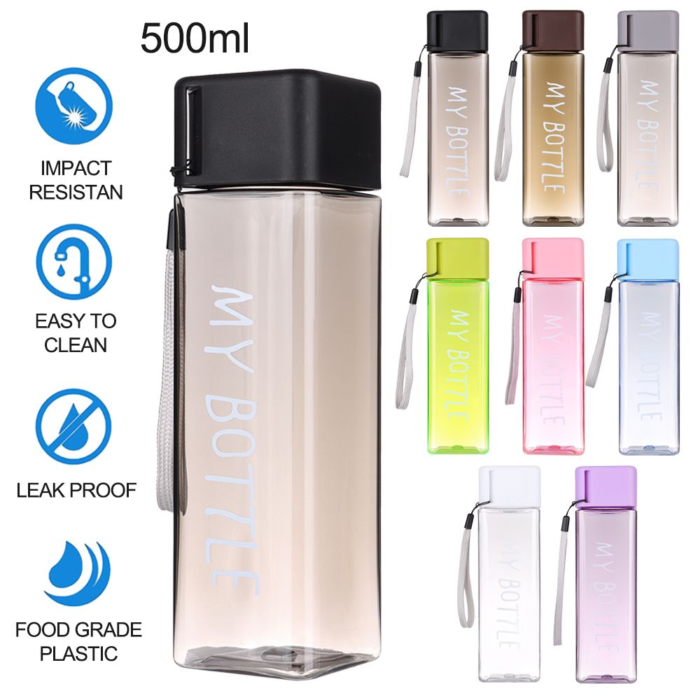 Square Sports Water Bottle