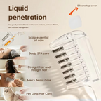Refillable Hair Oil Applicator Comb