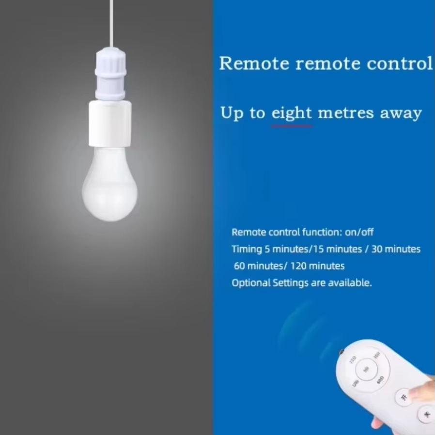 Wireless Remote Control Smart Lamp Holder