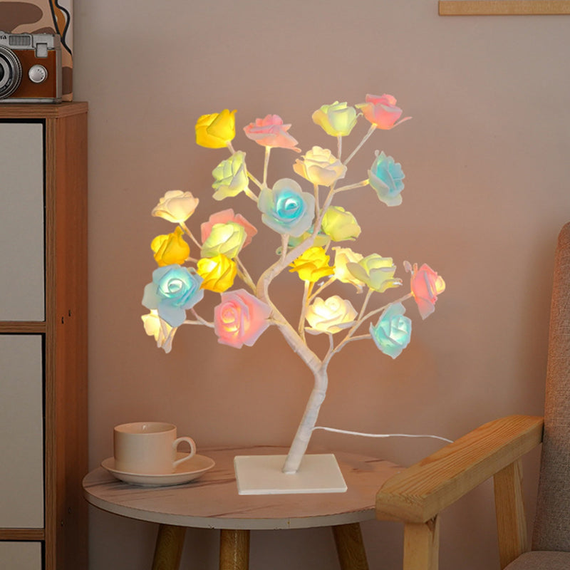 Decorative Rose Tree Lamp