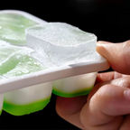 14-Grid Silicone Ice Cube Tray with Lid