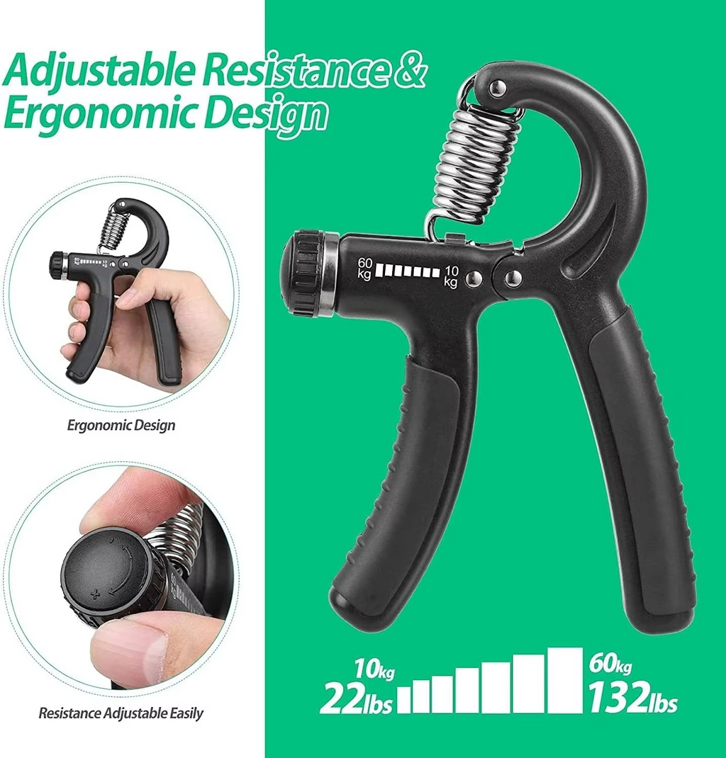 Adjustable Hand Grip Strengthener (5–60kg)