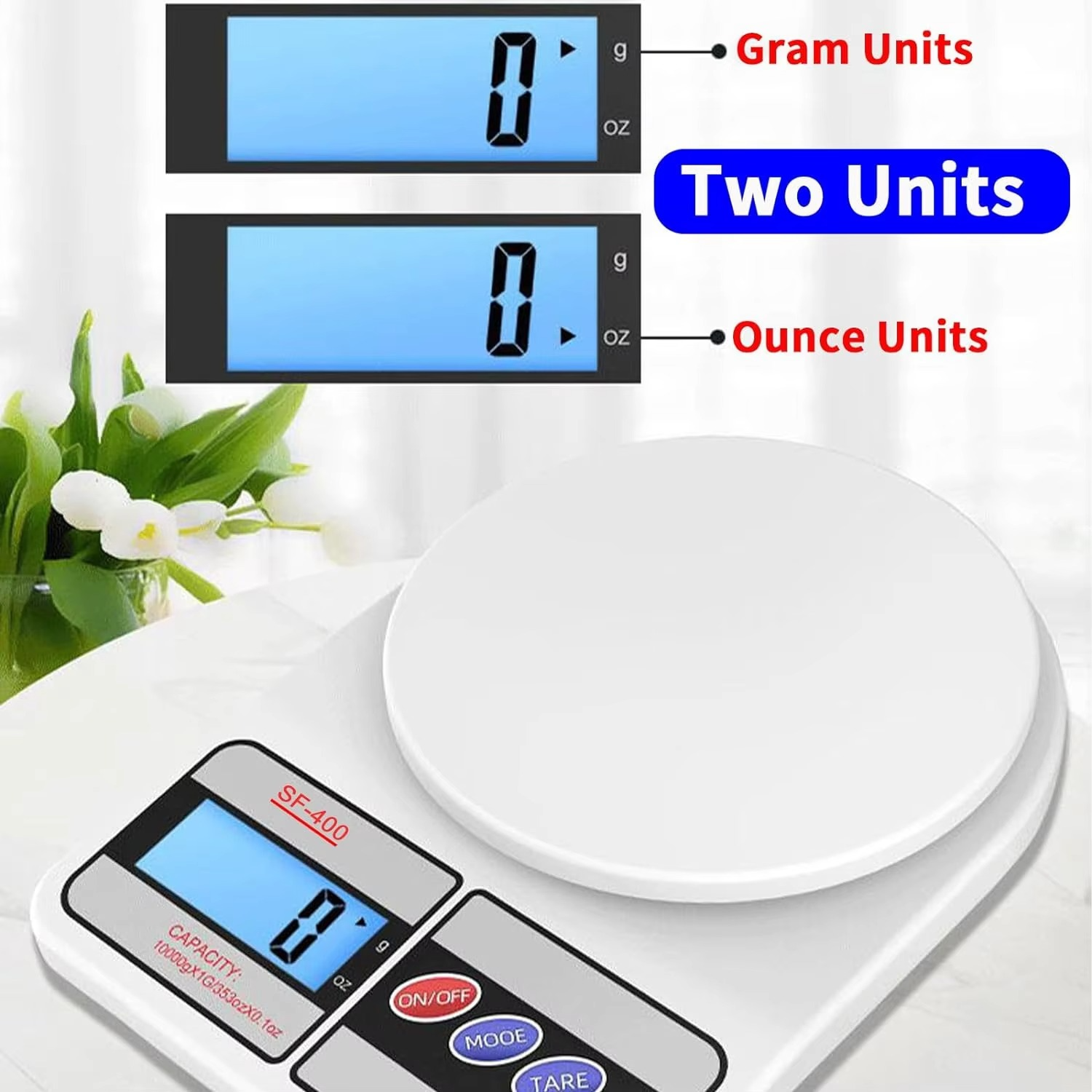 Digital Kitchen Weight Scale