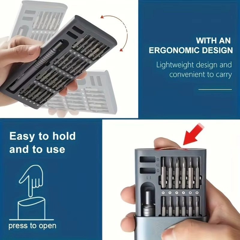 24-in-1 Magnetic Screwdriver Tool Set