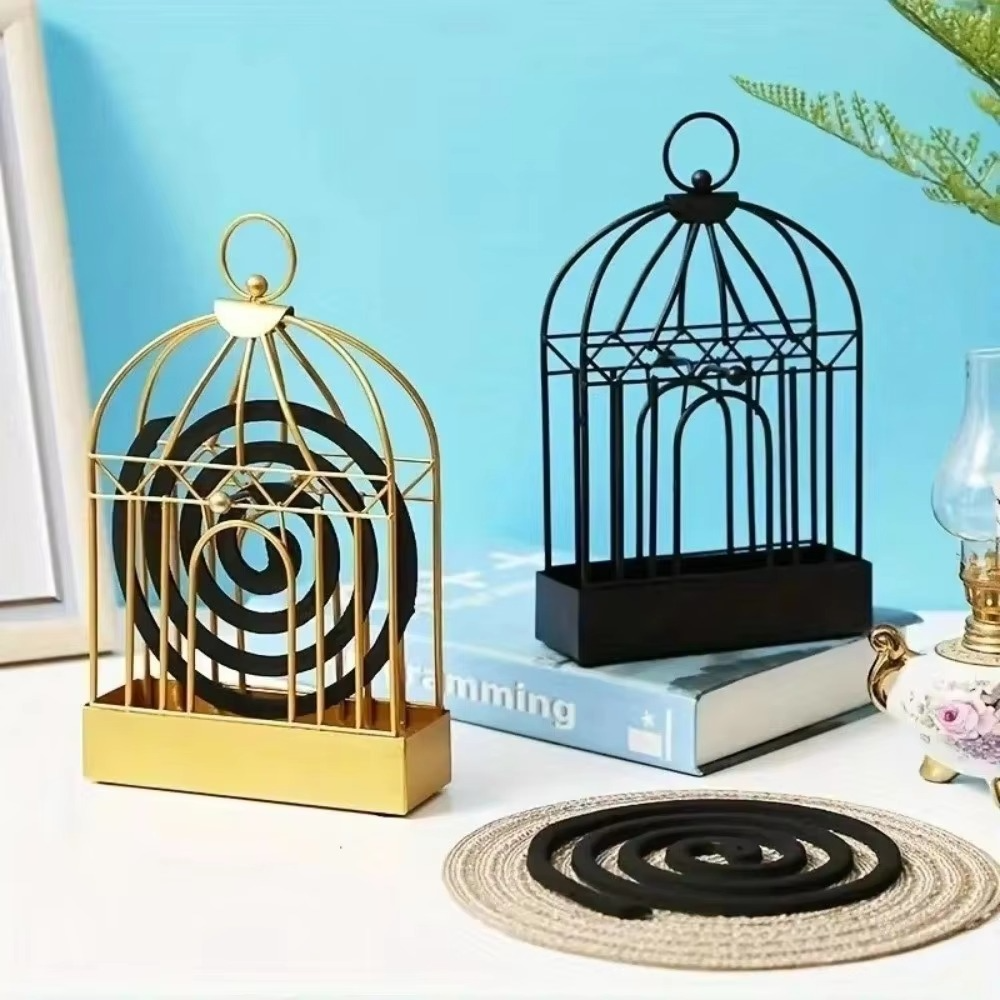 Birdcage Mosquito Coil Holder