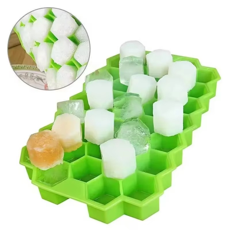 37-Cavity Silicone Honeycomb Ice Tray
