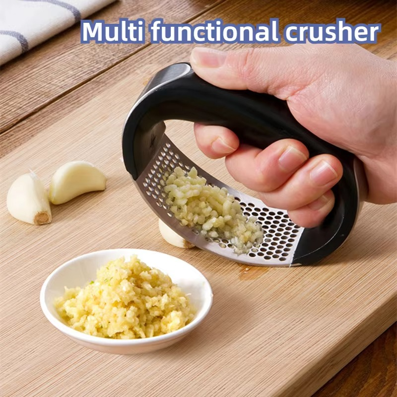 Stainless Steel Garlic Press